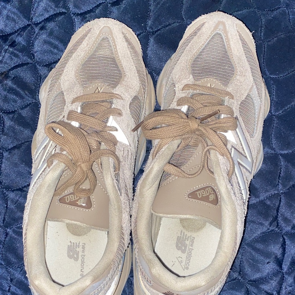 New Balance Women's Beige and Cream Sneakers